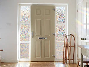 Papel film de arcoíris para ventanas