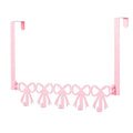 Perchero colgador desmontable rosa coquette