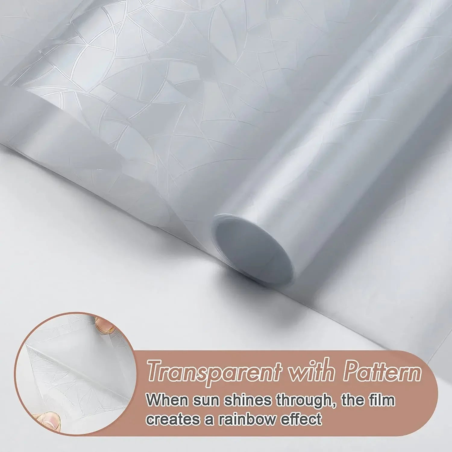 Papel film de arcoíris para ventanas