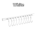 Non Perforated Sliding Rail Hooks Dopamine Sliding Hooks Kitchen Storage Hook Door Storage Hooks Household Shelf Universal Hooks