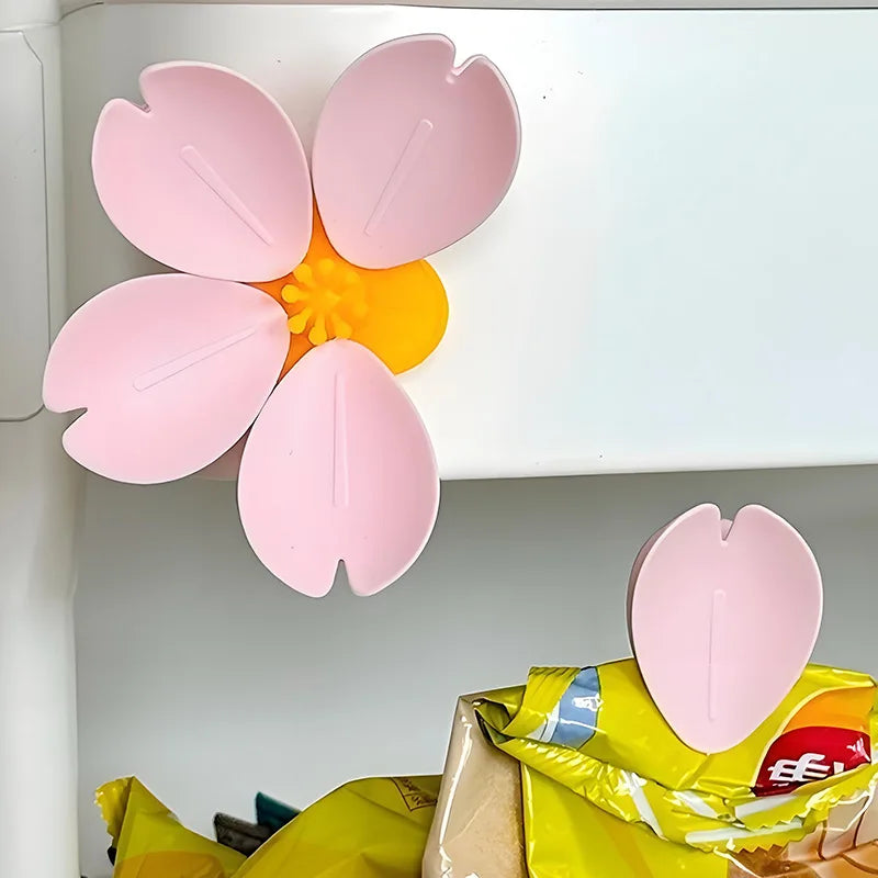 Clip magético para bolsas pétalos de sakura